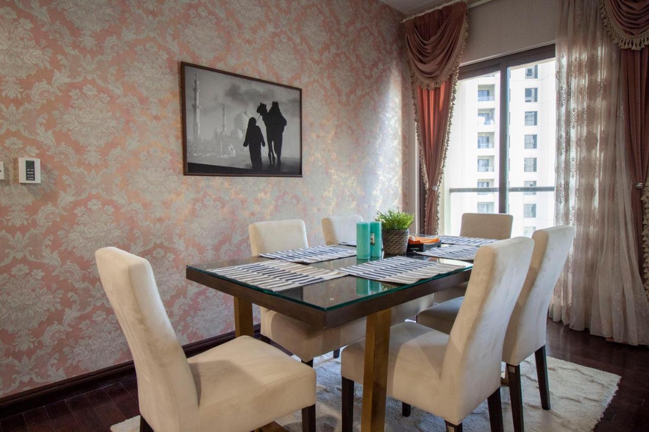 La Buena Vida Holiday Homes - Beach Front Very Spacious, Luxe And Modern 3 Bedroom With Full Kitchen In Jbr , 3 Min To The Jbr Beach Dubai Marina And Tram Station Exterior photo