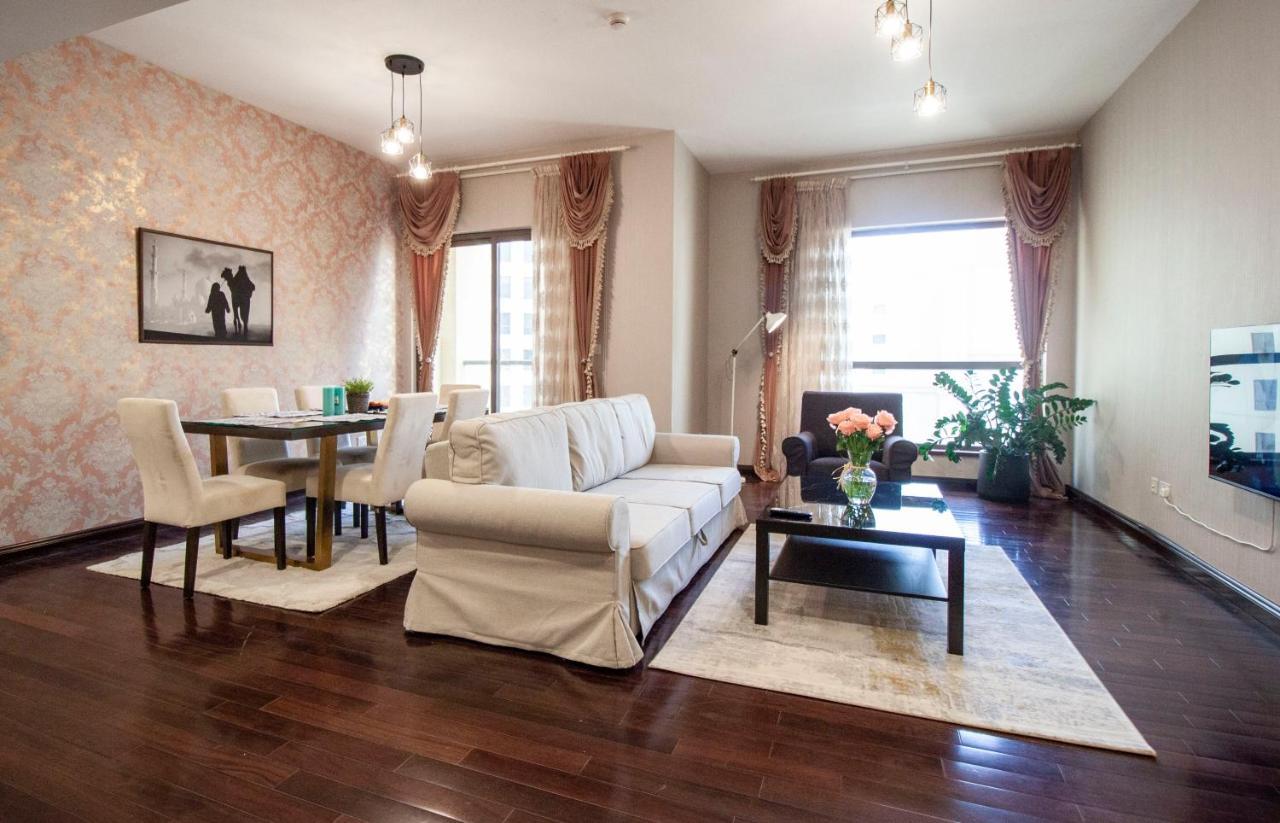 La Buena Vida Holiday Homes - Beach Front Very Spacious, Luxe And Modern 3 Bedroom With Full Kitchen In Jbr , 3 Min To The Jbr Beach Dubai Marina And Tram Station Exterior photo